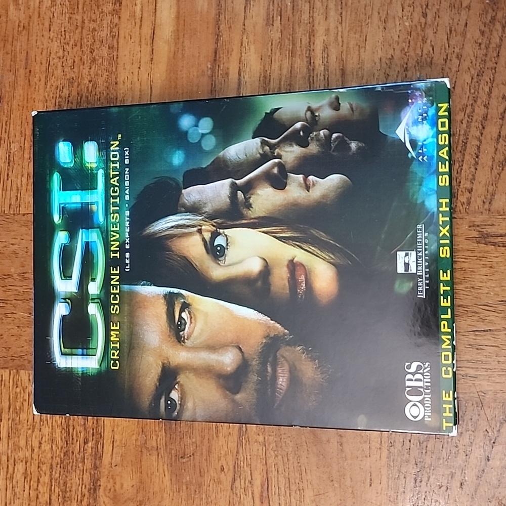 DVD- CSI: the sixth season